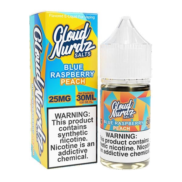 Cloud Nurdz TFN SALTS 30ml에 의한 Blue Raspberry Peach