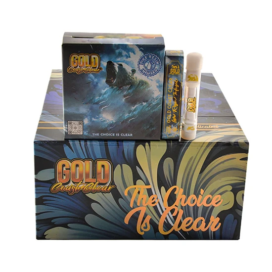 Gcc Vape Cart Gold Coast Clear 510thread Battery Atomizer