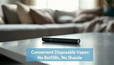 편리한 일회용 vapes : 리필 없음, 번거 로움 없음