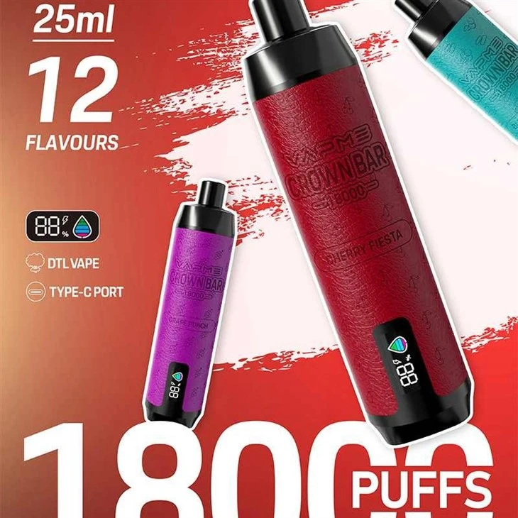 vapme crown bar disposable 18000