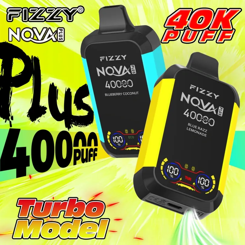 Fizzy Nova Plus 40000 퍼프 스마트 Vape