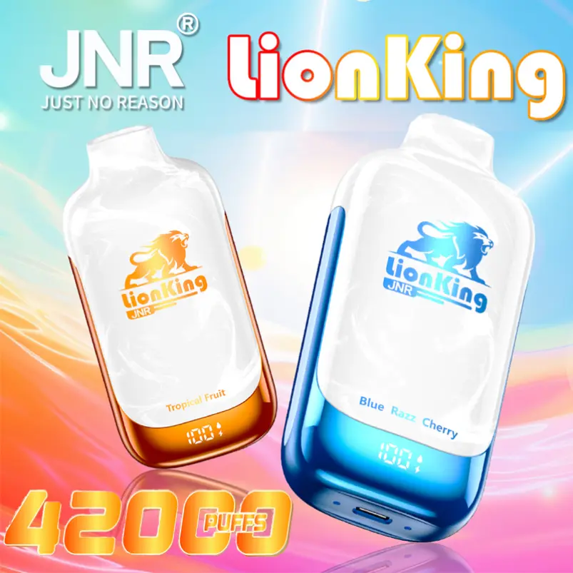 JNR 42000 퍼프 42K 라이온 킹 도매 일회용 Vape